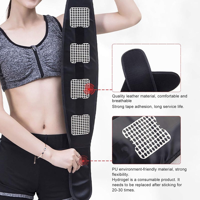 woobles Mens Waist Trainer, Rechargeable Ems Fitness Belt for Men Women Abdominal Work out Abs Workout Equipment(belt) - Image 2